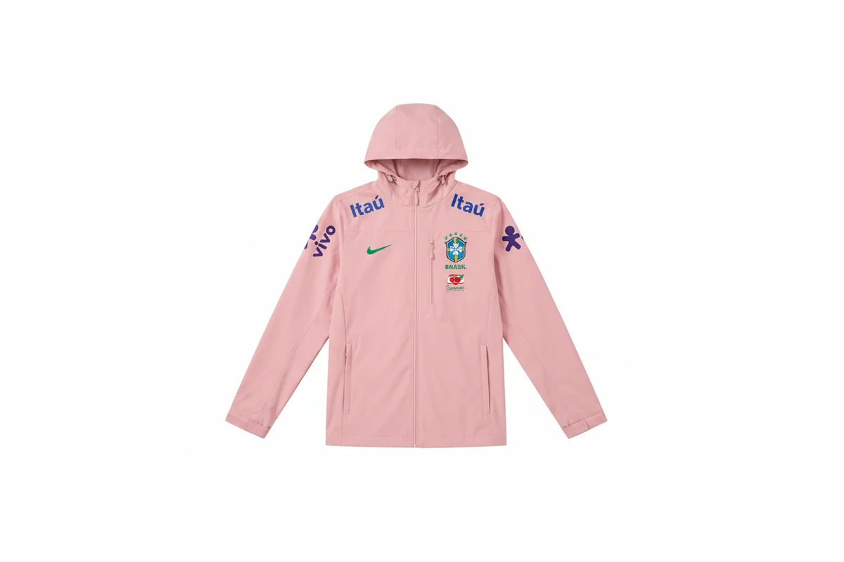 Veste Imperméable du Brésil Rose