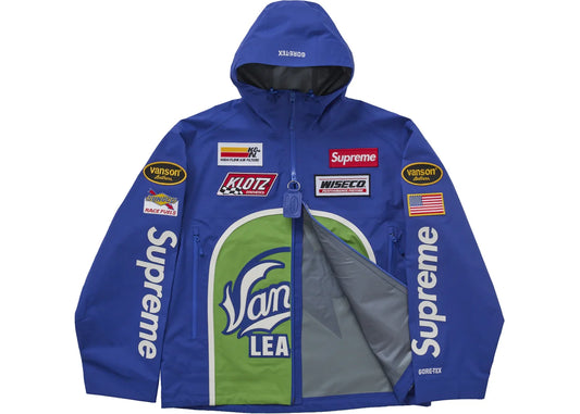 Supreme Vanson Leathers GORE-TEX Shell Jacket Royal