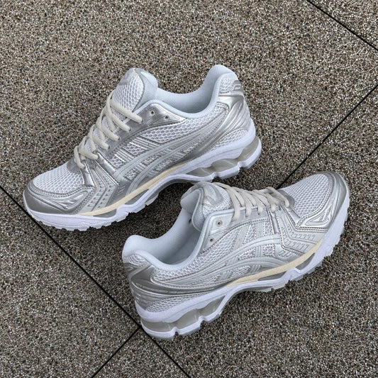 ASICS GEL KAYANO 14 WHITE SILVER